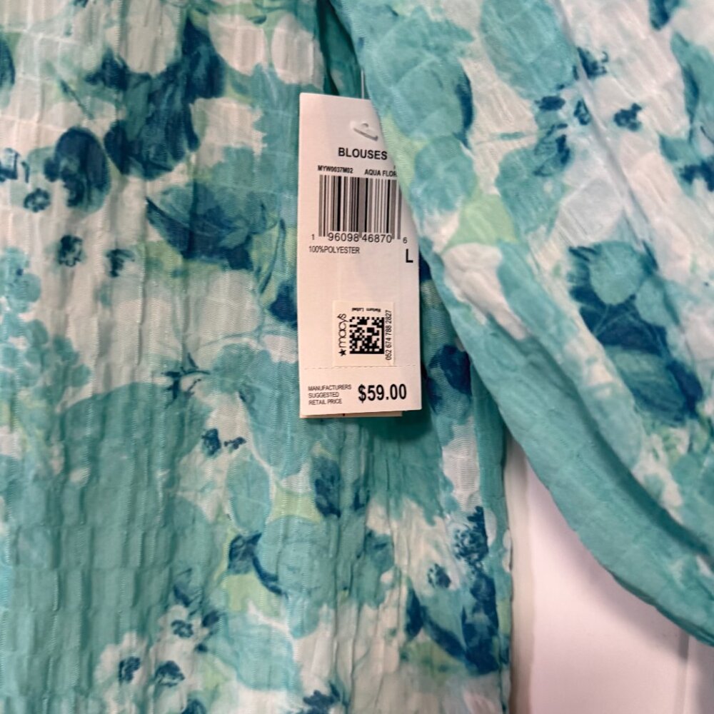 Willow Drive SZ Large Cottage Spring Blouse - Picture 7 of 9